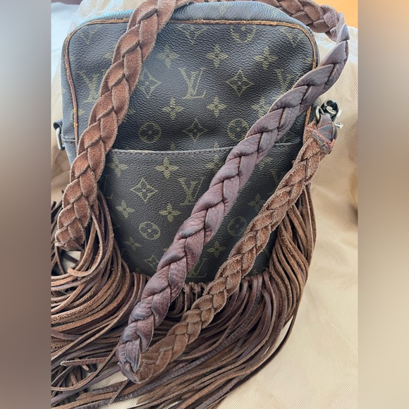 Louis Vuitton Monogram Marceau Fringe Crossbody - Vintage Boho Bags - Picture 12 of 15